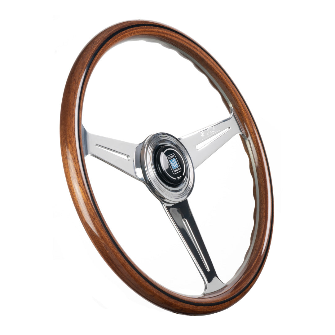 Nardi ND Classic Steering Wheel - Wood Polished Spokes 360mm