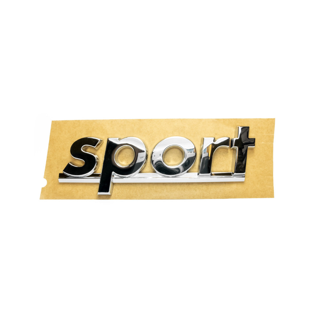 Genuine OEM Renault Clio Sport Tailgate Trunk Boot Lid Badge Emblem Lettering Logo Monogram Chrome - Fits Clio II Sport 2001 172 182 - 6000068214