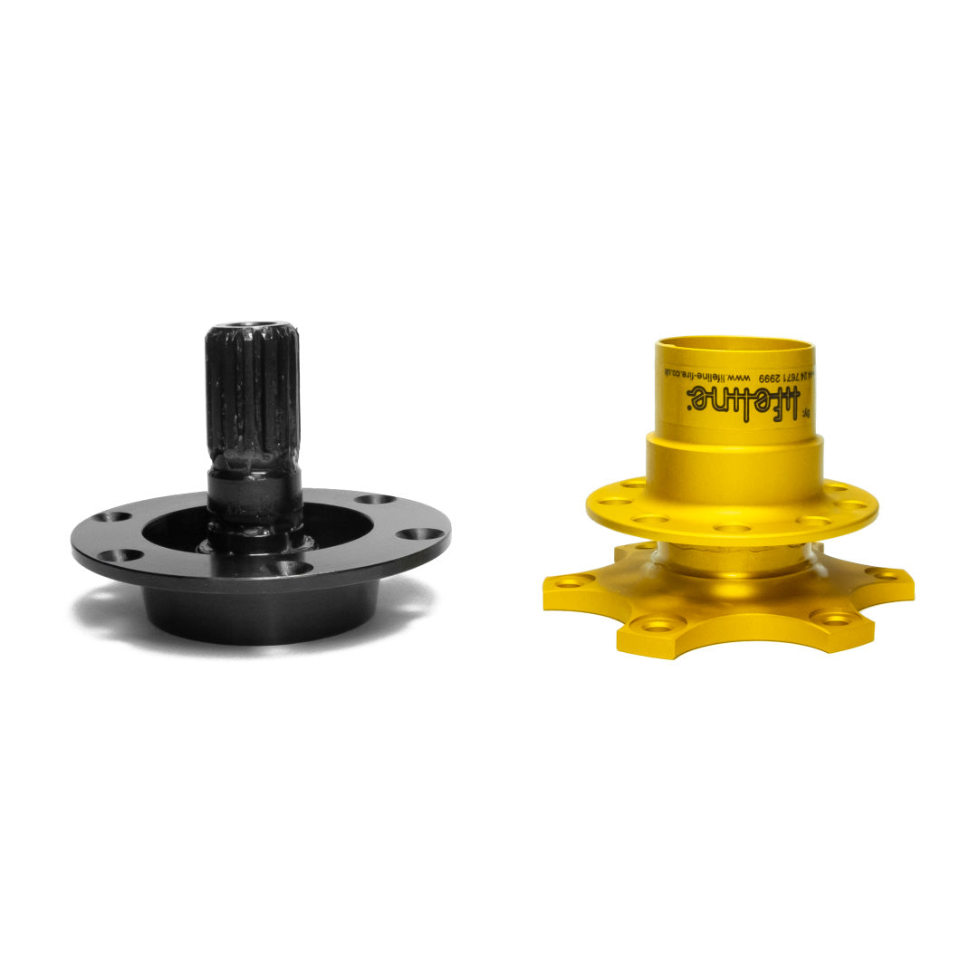 Lifeline Group N Steering Wheel Quick Release Hub Kit System - Bolt-On
