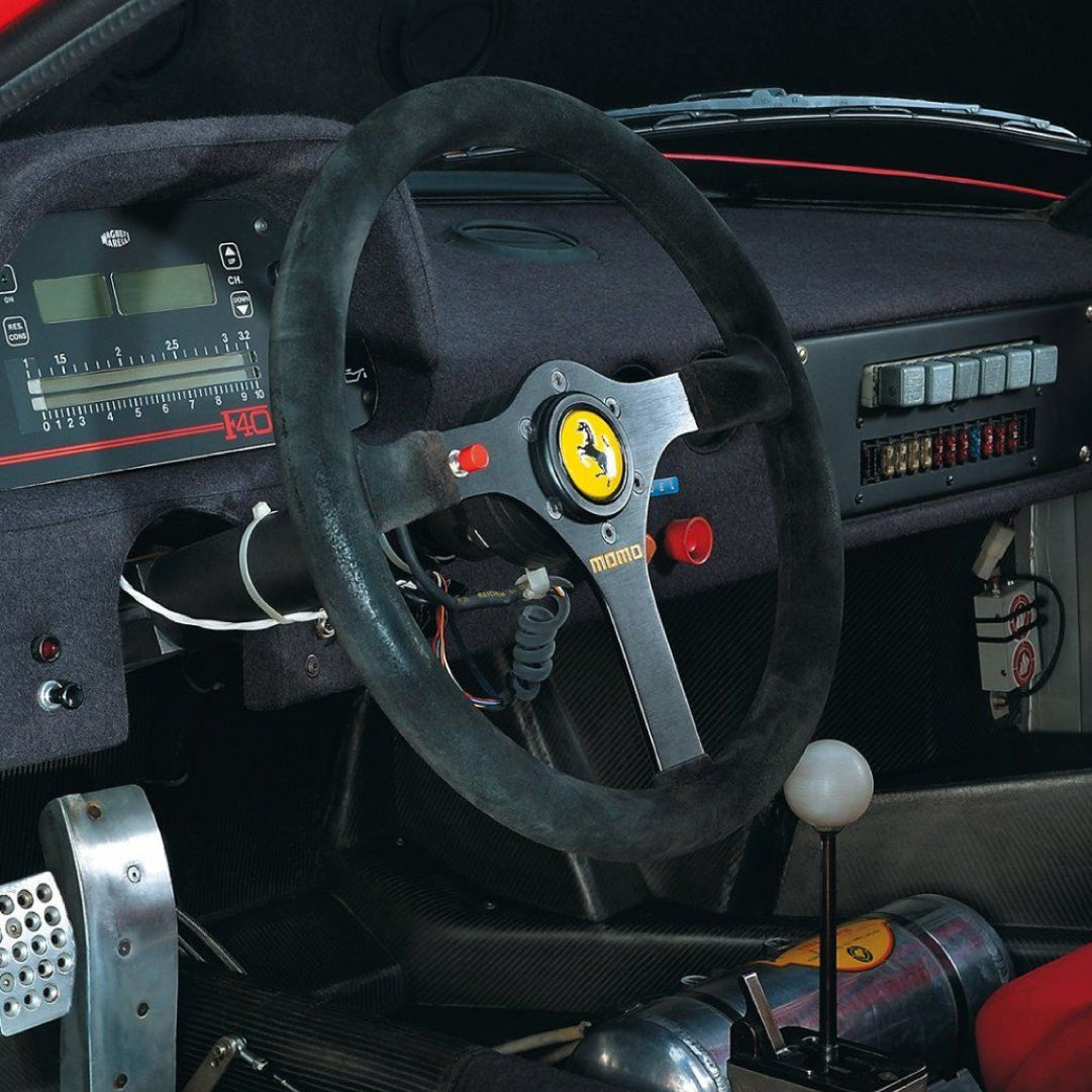 MOMO Ferrari Horn Button - Round Lip