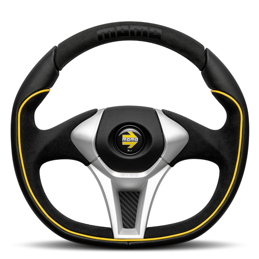 MOMO GT 50 2.0 Steering Wheel Yellow