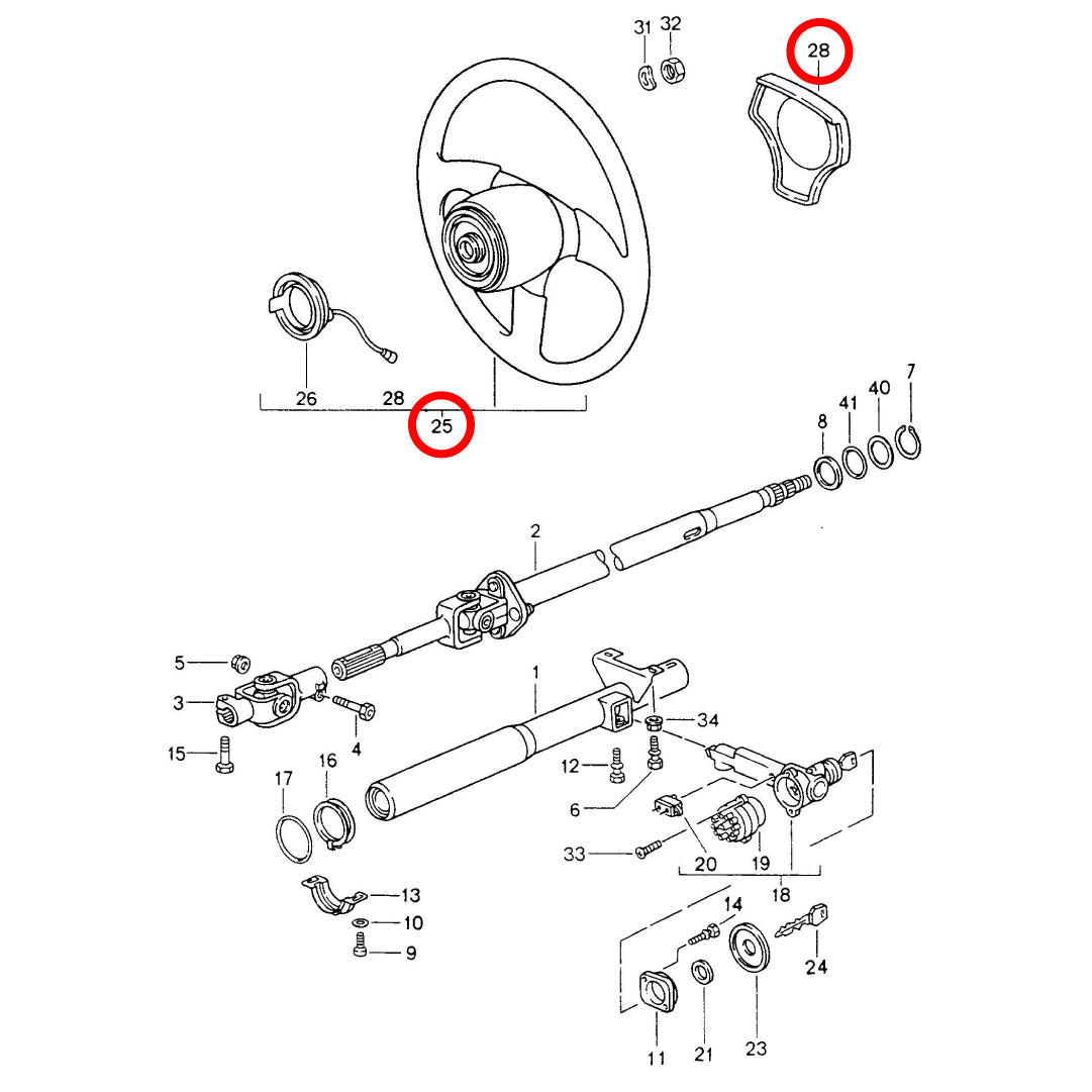 MOMO Porsche 911 (993) RS Steering Wheel
