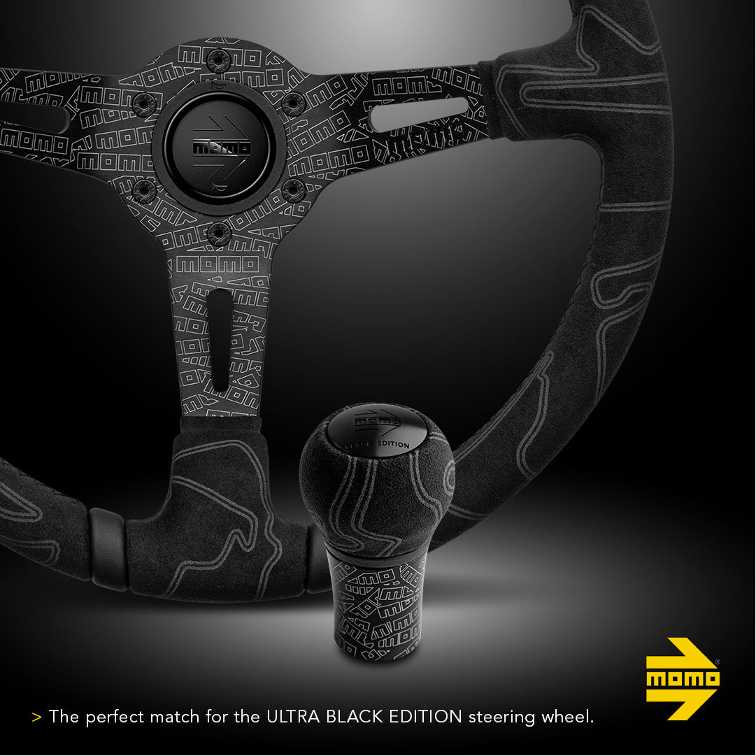 MOMO Ultra Black Edition Shift Knob - Black