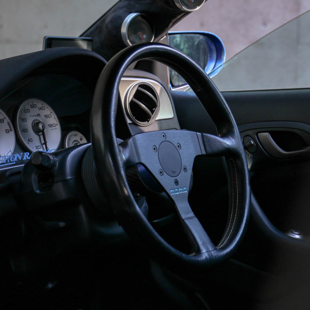 NA Motors Phantom Flat Horn Button – Fits MOMO