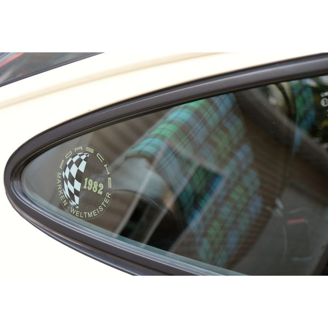 Porsche Marken Weltmeister Window Sticker Decal