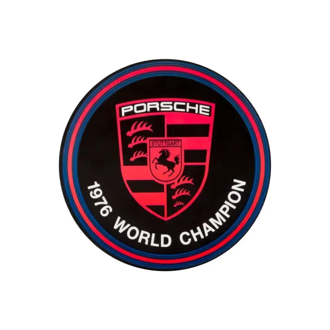Porsche World Champion Marken Weltmeister Window Sticker Decal