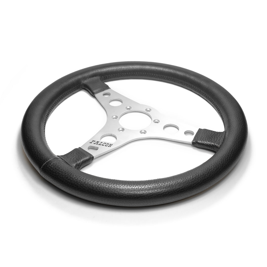 RS Watanabe Falcon-Steering Wheel Silver