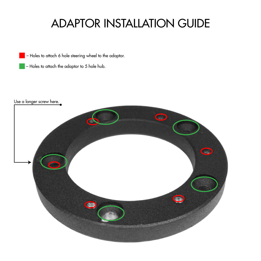 Sport Line Steering Wheel PCD Adaptor - Grant to MOMO