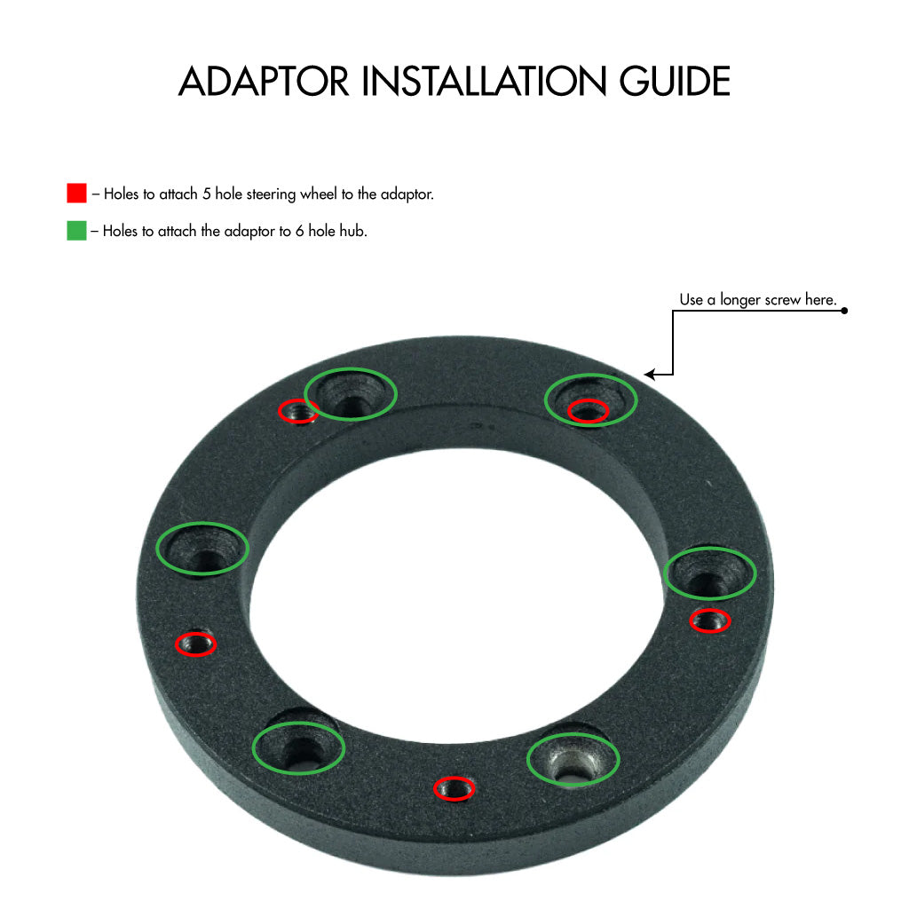 Sport Line Steering Wheel PCD Adaptor - MOMO to Grant