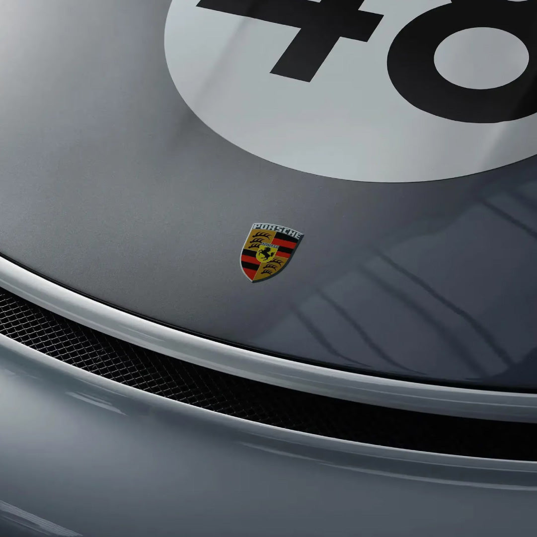 Porsche 911 Speedster Heritage Design Crest Bonnet Hood Sticker Decal