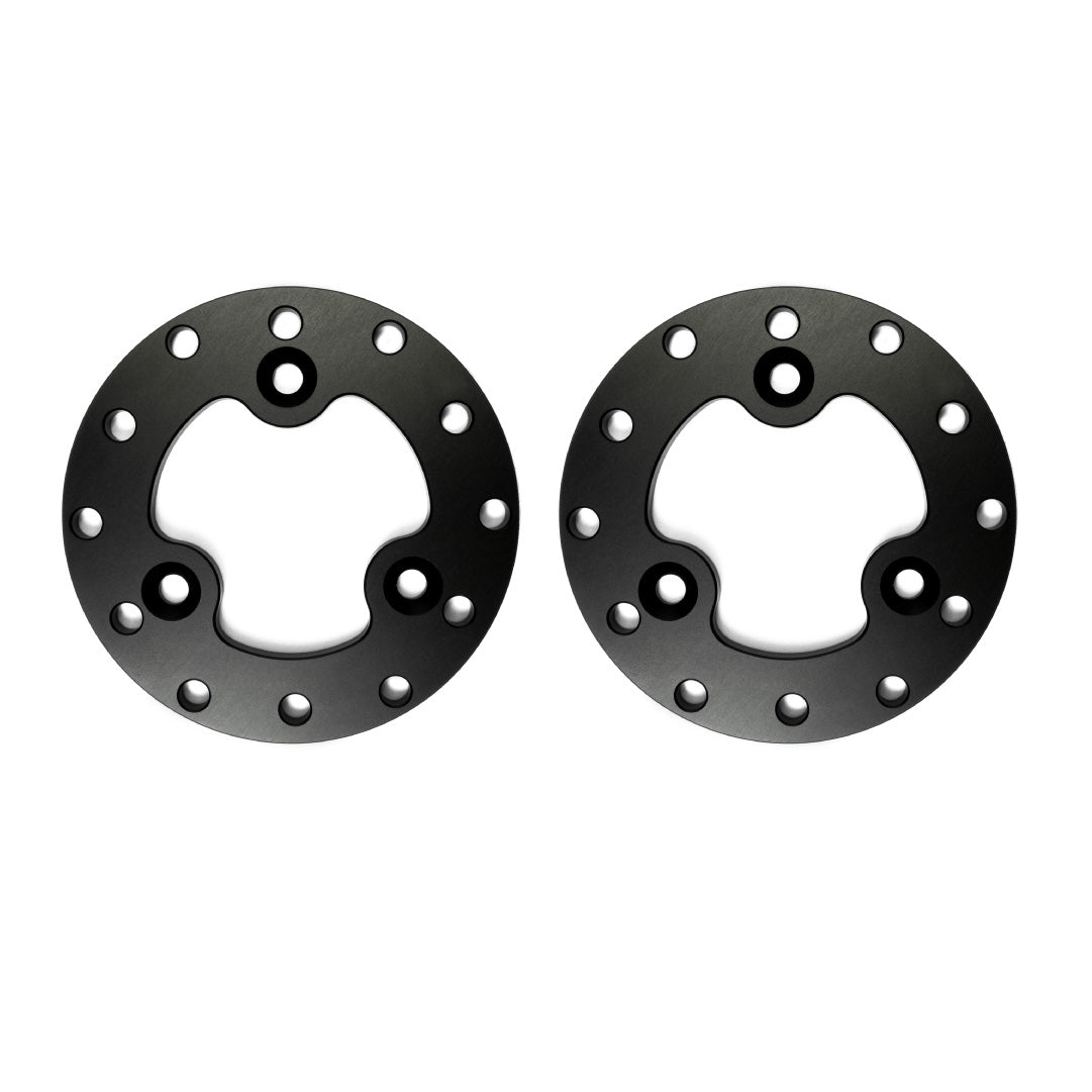 Works Bell RAPFIX Racing/GTC-R 3-hole to 6-hole Conversion Adapter - Set of 2