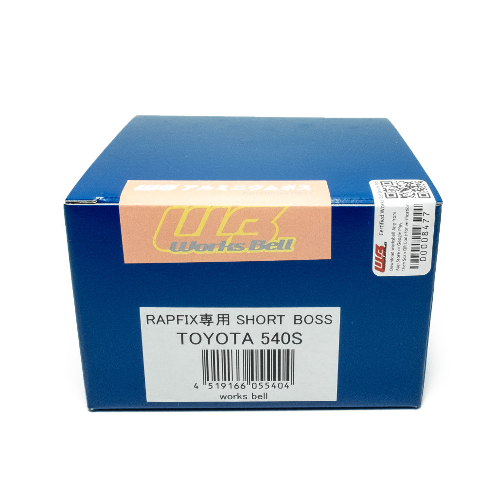 Works Bell Short Boss Kit for RAPFIX 540S Toyota Crown (Majesta) >2003-2009< With Airbag