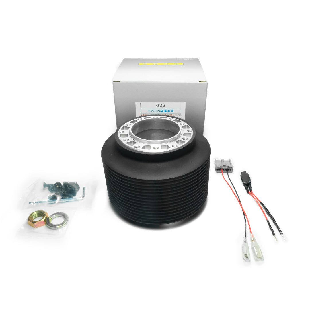 Works Bell Steering Wheel Hub Boss Kit Adapter 633 Nissan Elgrand >2010-2013< With Airbag