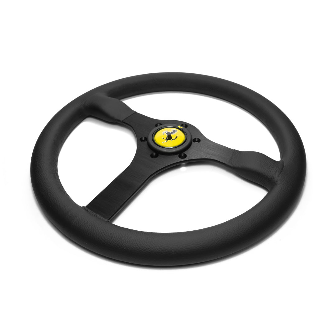 Ferrari F40 Horn Button - Yellow Top Trumpet - Round Lip