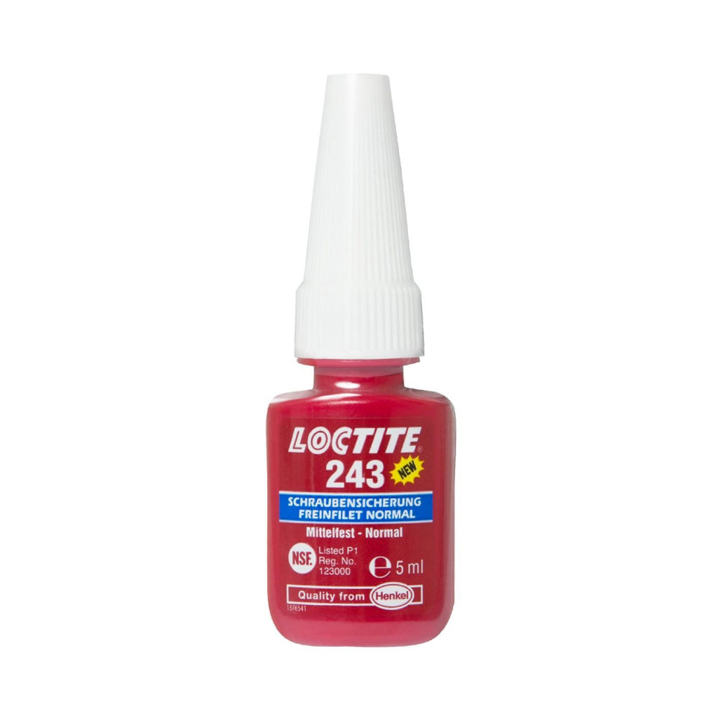 LOCTITE 243 Blue Medium Strength Threadlocker 5ml