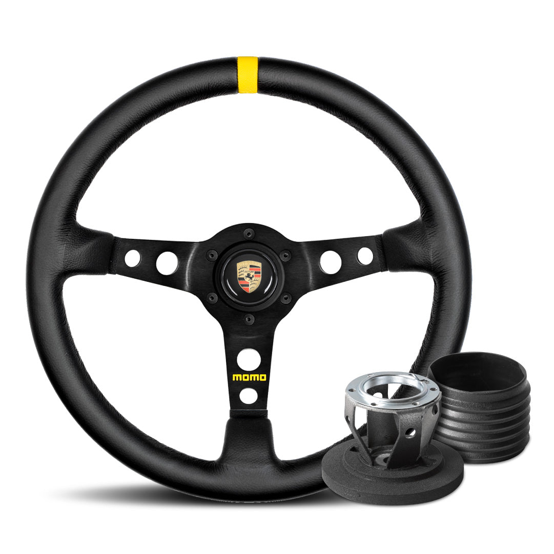 MOMO Mod. 07 Cup Steering Wheel & Hub Adapter Boss Kit For Porsche