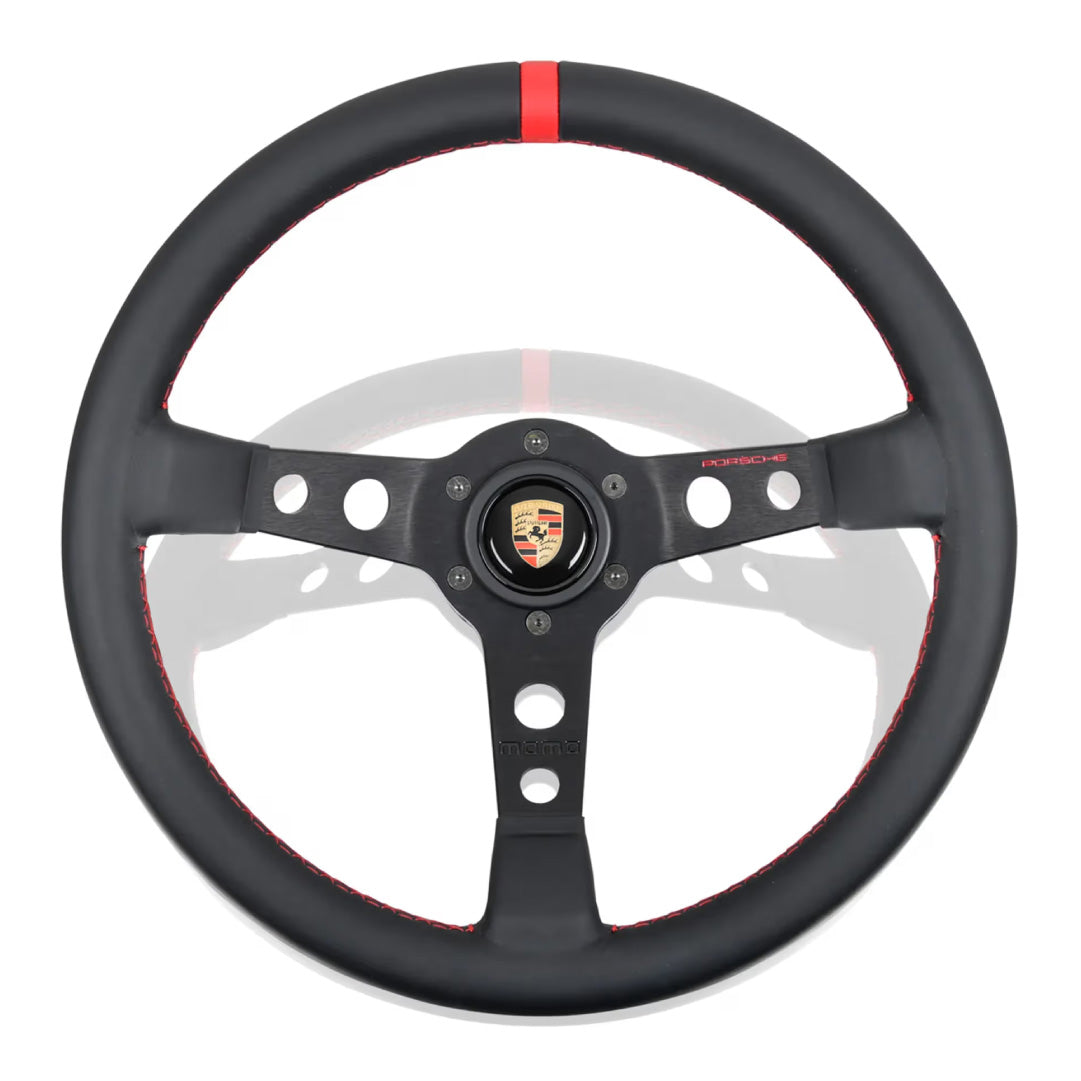 MOMO Porsche Classic Performance Steering Wheel Red