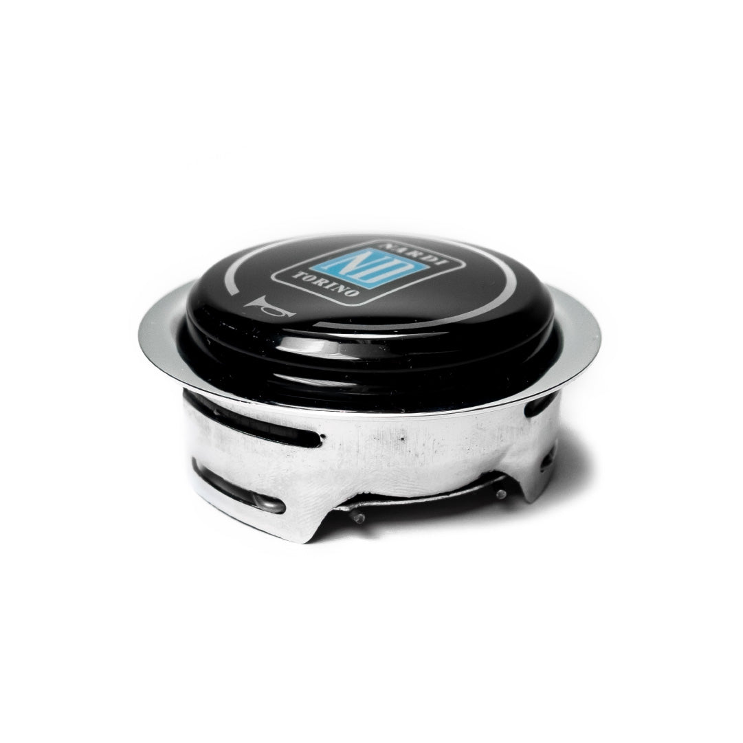 Nardi ND Classic Chrome Horn Button - Single Contact 1/C