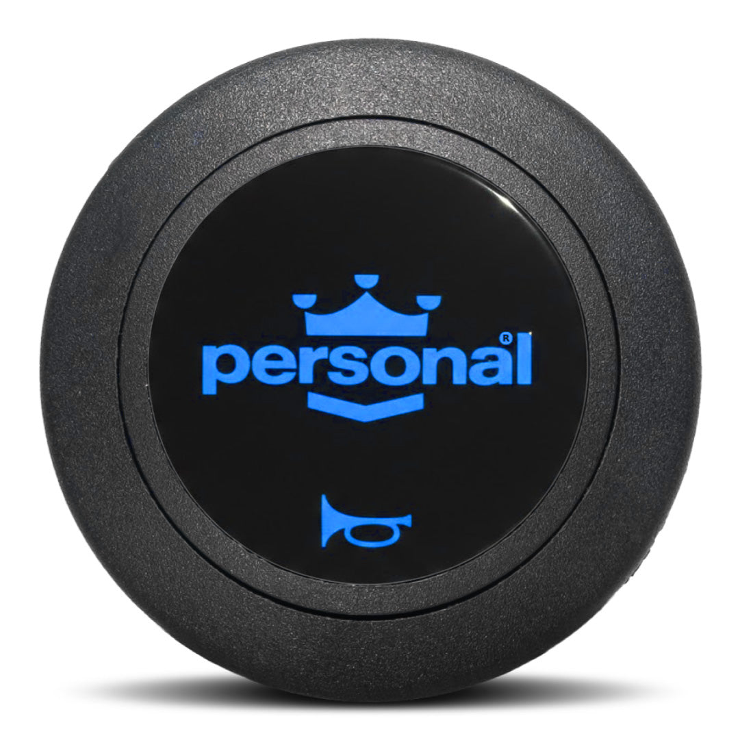Personal Blue Horn Button