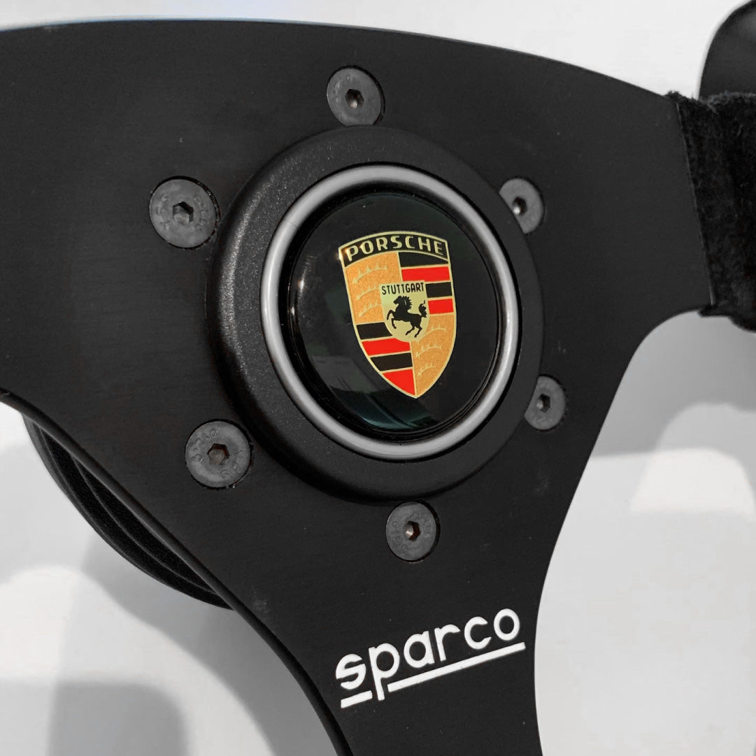 ELLETRO Porsche Horn Button - Round Lip