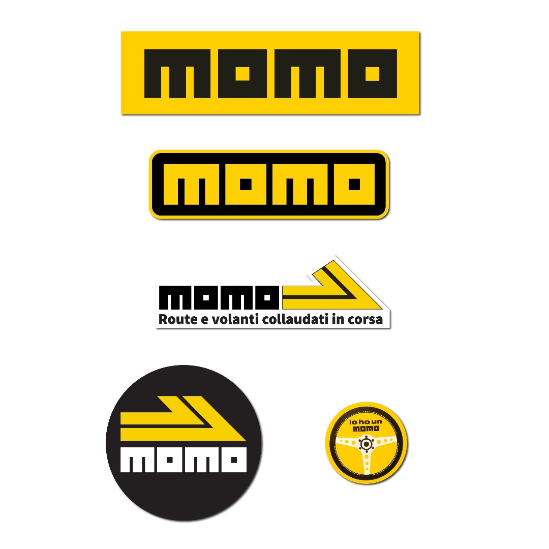 Vintage MOMO Heritage Stickers Pack