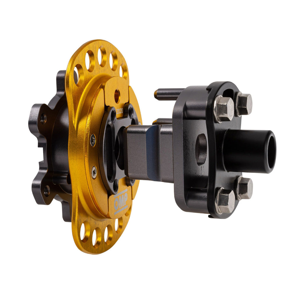 OMP Butterfly Steering Wheel Quick Release Hub - Weld-On