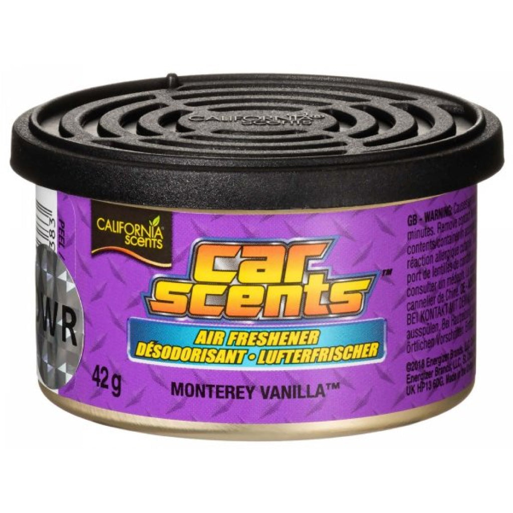 California Car Scents Air Freshener Monterey Vanilla - evilspeed.eu
