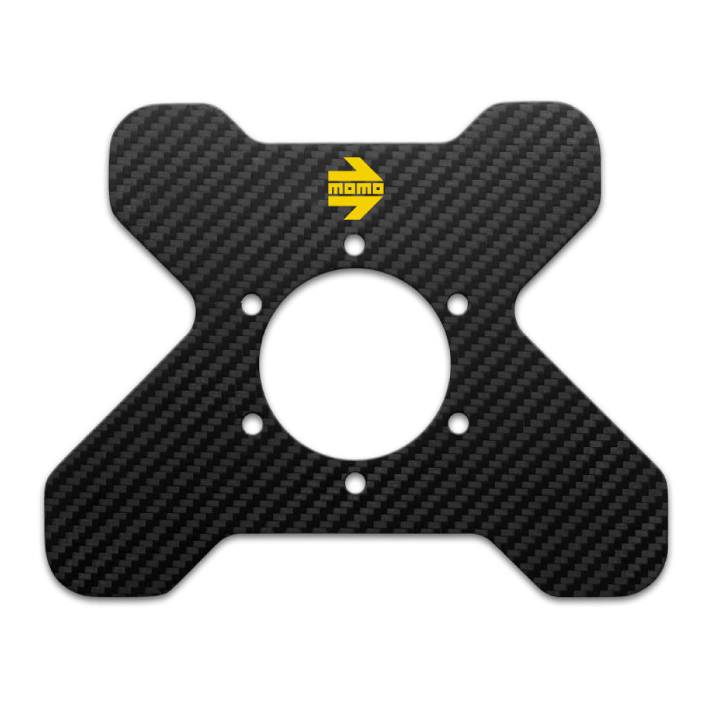 MOMO Steering Wheel 4 Button Carbon Fibre Extension Plate