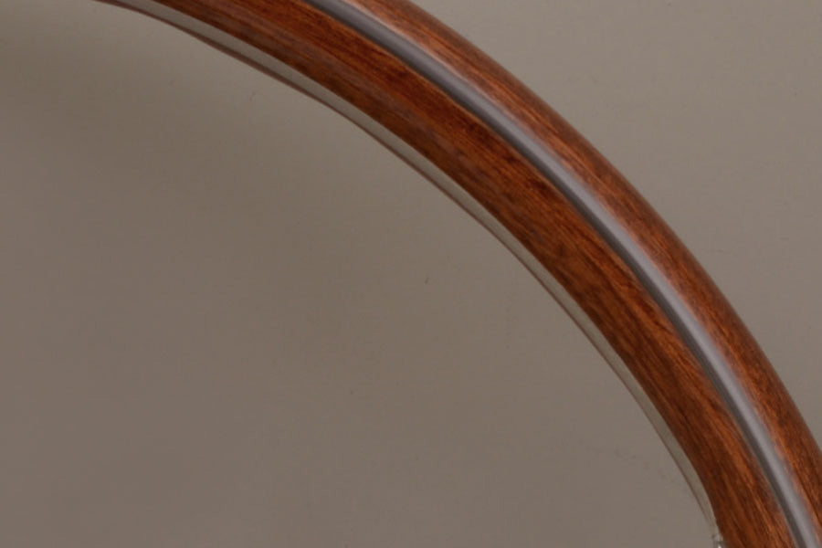 Nardi Anni ’60 Steering Wheel - Mahogany Wood Glossy Spokes 380mm