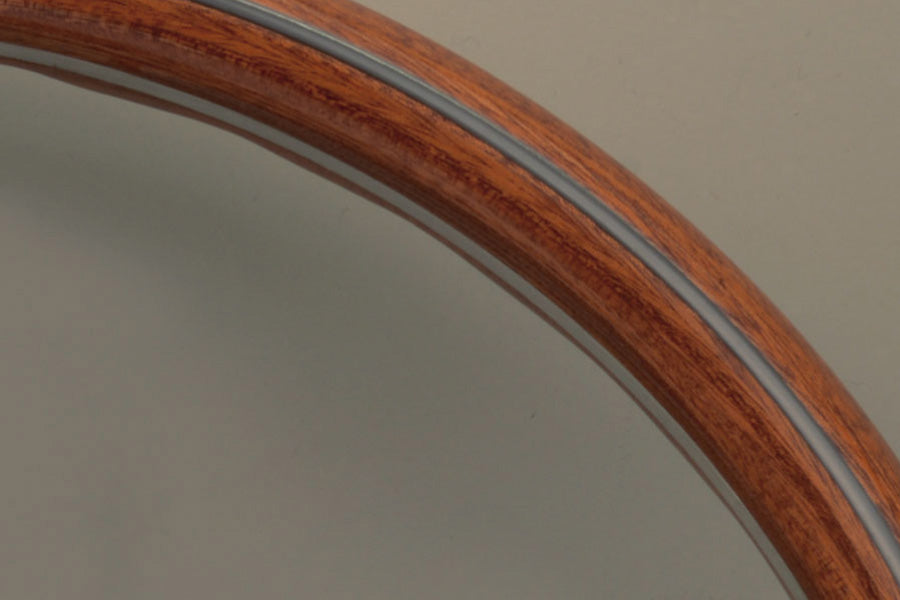 Nardi ND Classic Steering Wheel - Wood Polished Spokes 390mm