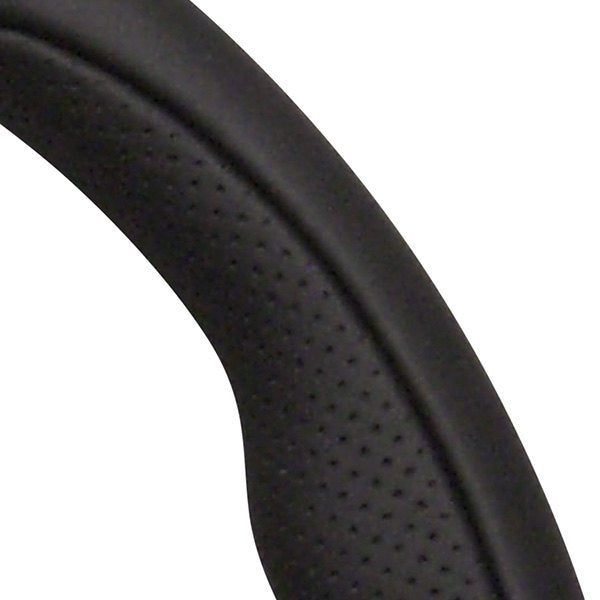 Personal Pole Position Steering Wheel Black Leather Black Spokes 350mm