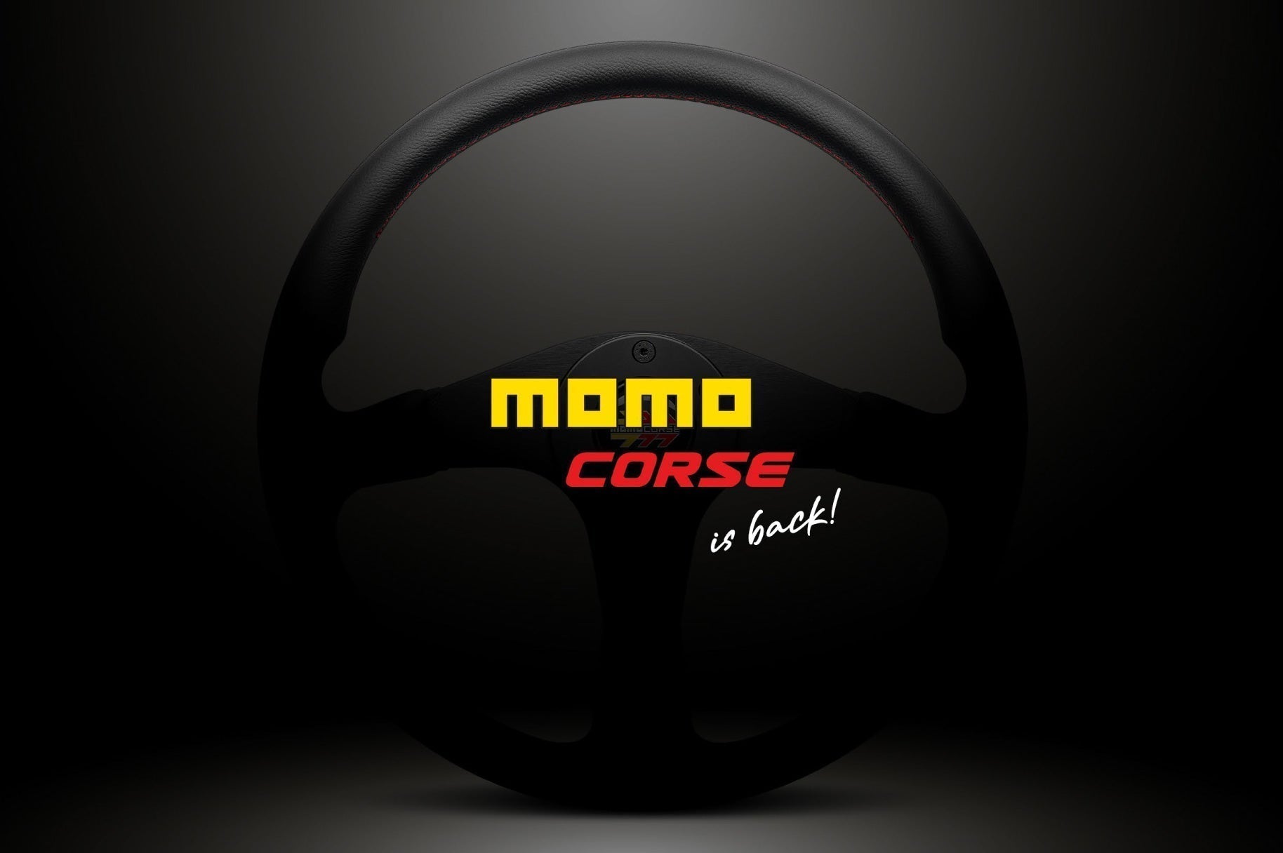 THE RETURN OF A LEGEND: MOMO CORSE 2.0 STEERING WHEEL