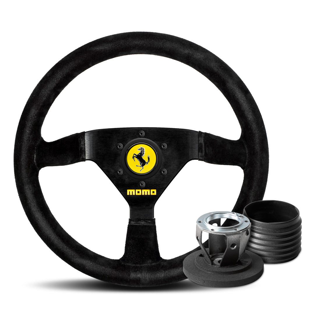 Ferrari F355 Challenge MOMO Mod. 69 Steering Wheel & Hub Adapter Boss Kit For Ferrari F355 F360