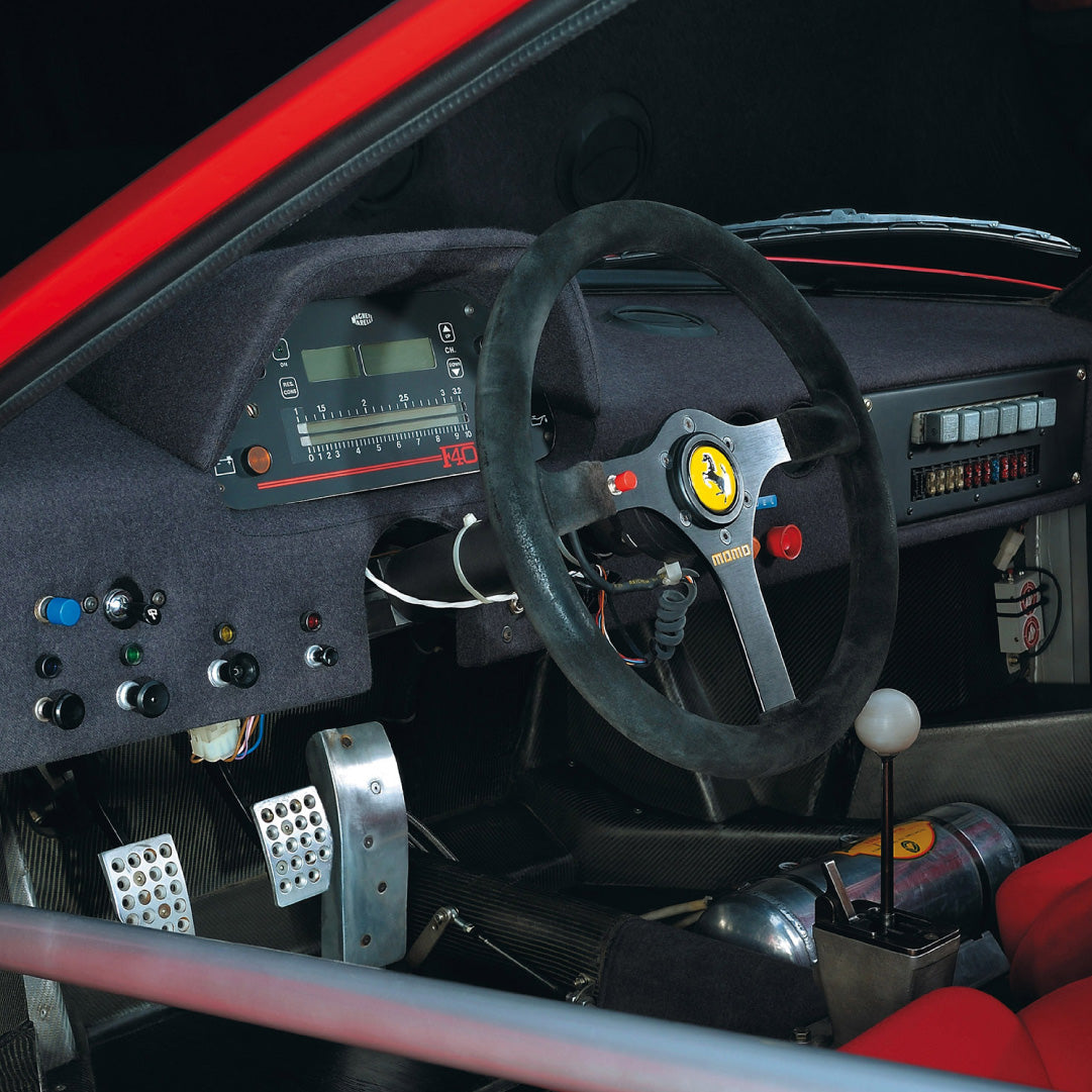 Ferrari F40 LM Steering Wheel Suede