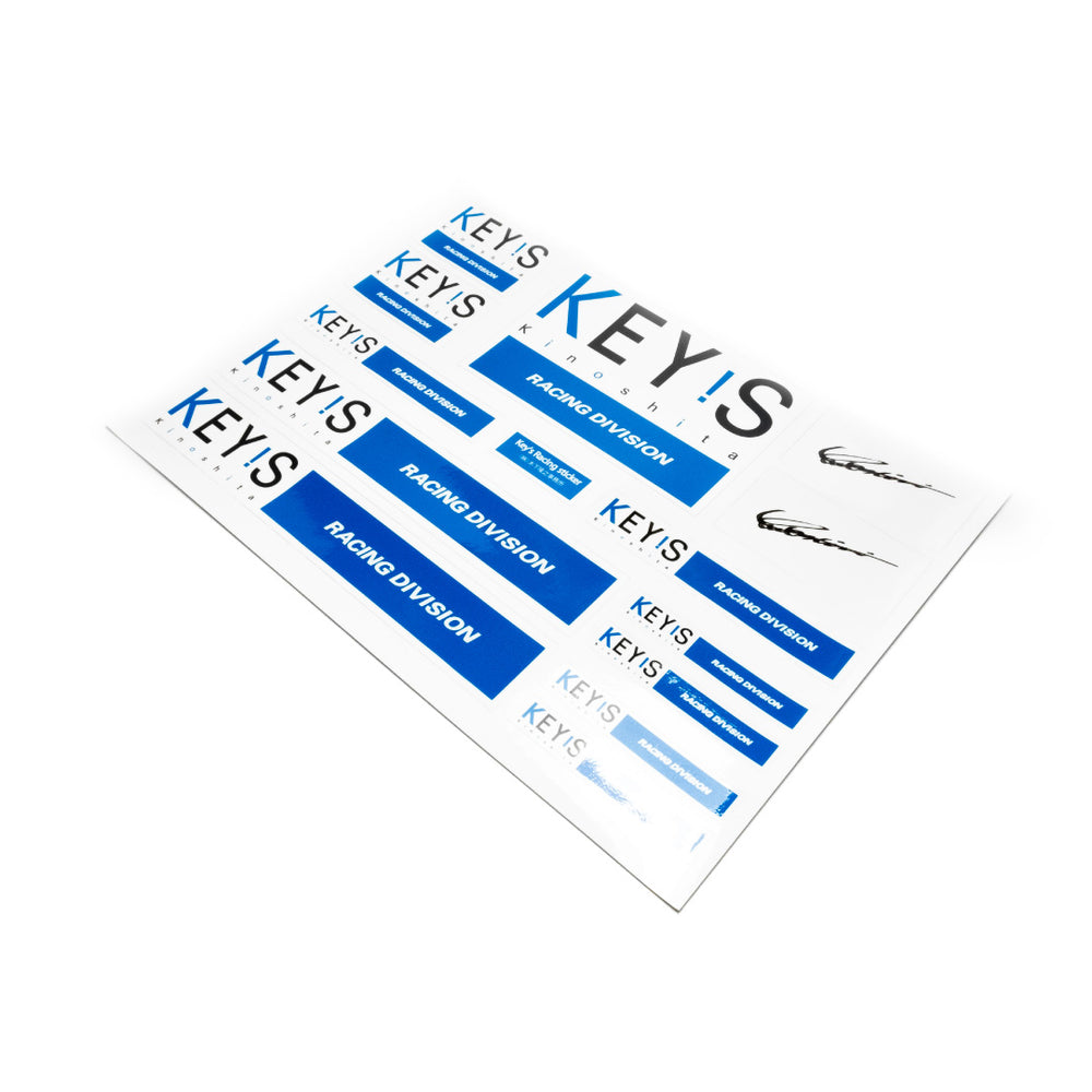KEY'S Racing Stickers Pack