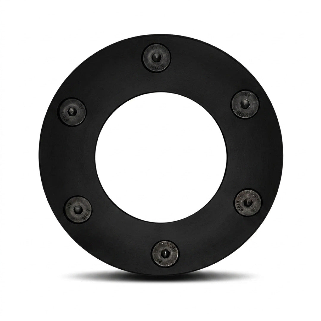 MOMO Lancia Steering Wheel Centre Ring - Flat Top - Black