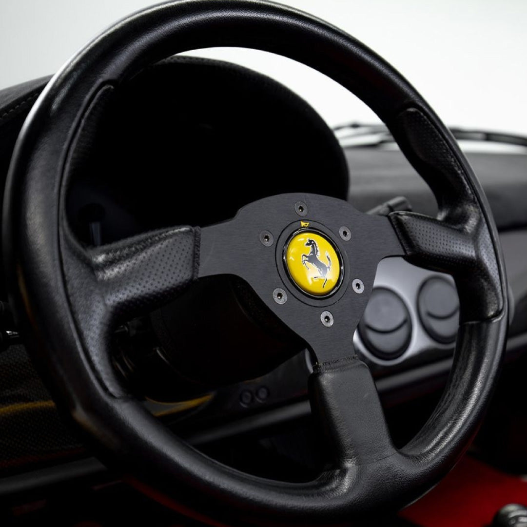 MOMO Ferrari F50 Horn Button - Flat Lip - Flush Mount