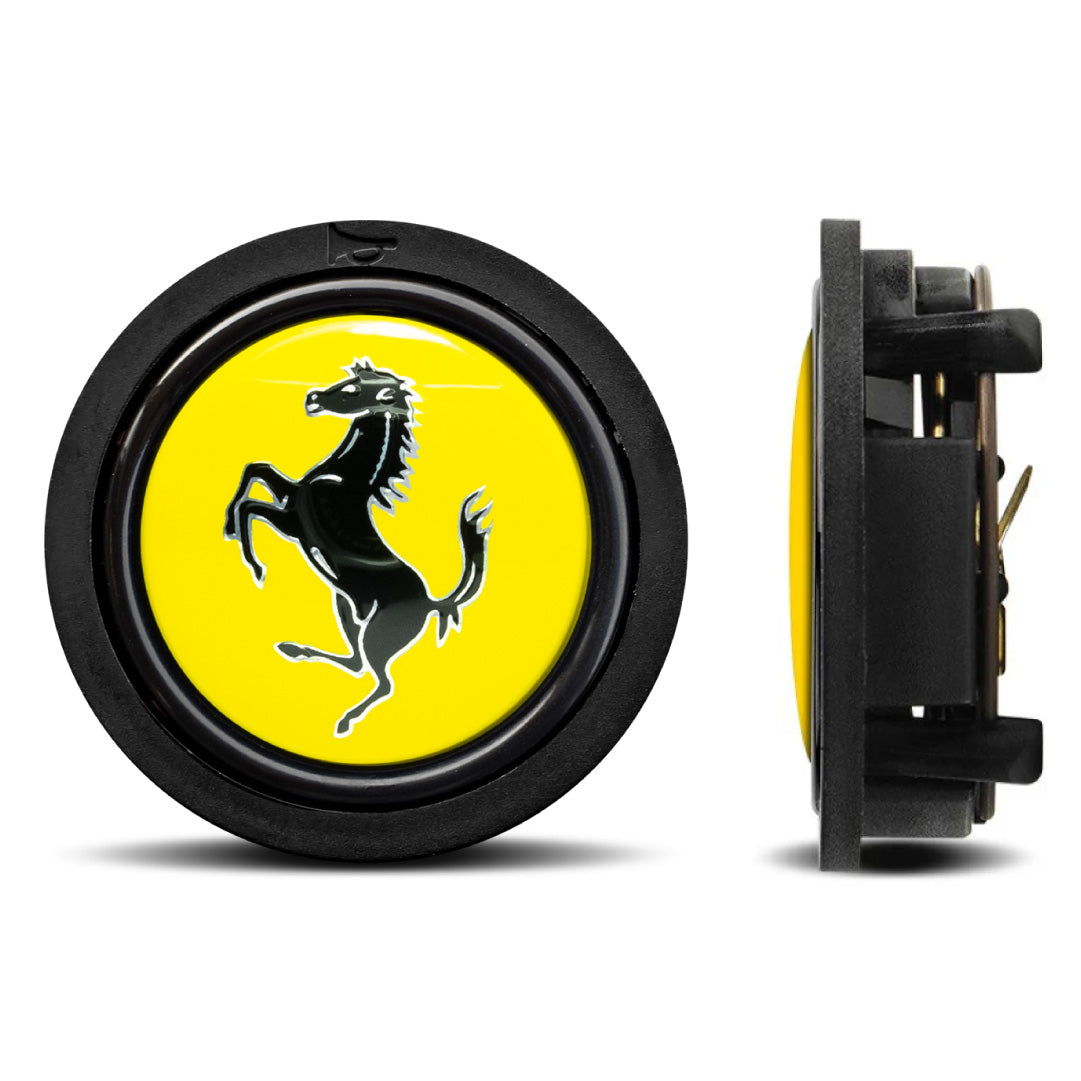 MOMO Ferrari Horn Button - Flat Lip - Flush Mount