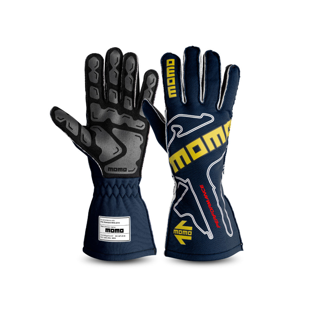 MOMO Performance Racing Gloves - FIA Approved