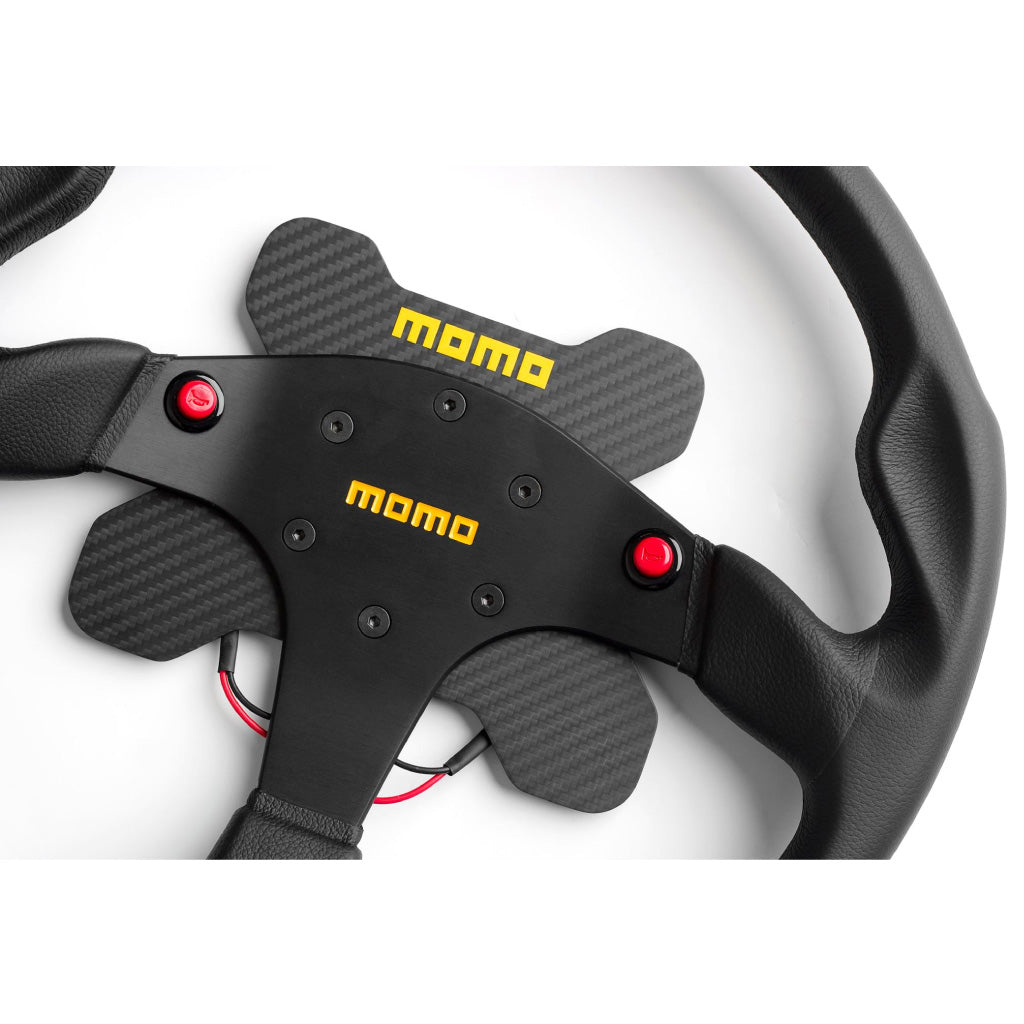 MOMO Steering Wheel 4 Button Carbon Fibre Extension Plate