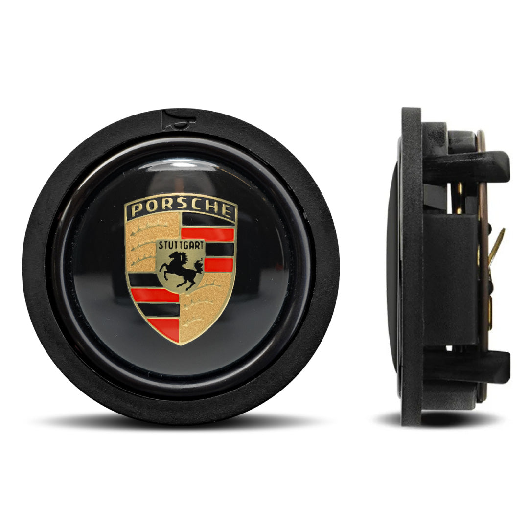 MOMO Porsche Horn Button - Flat Lip - Flush Mount