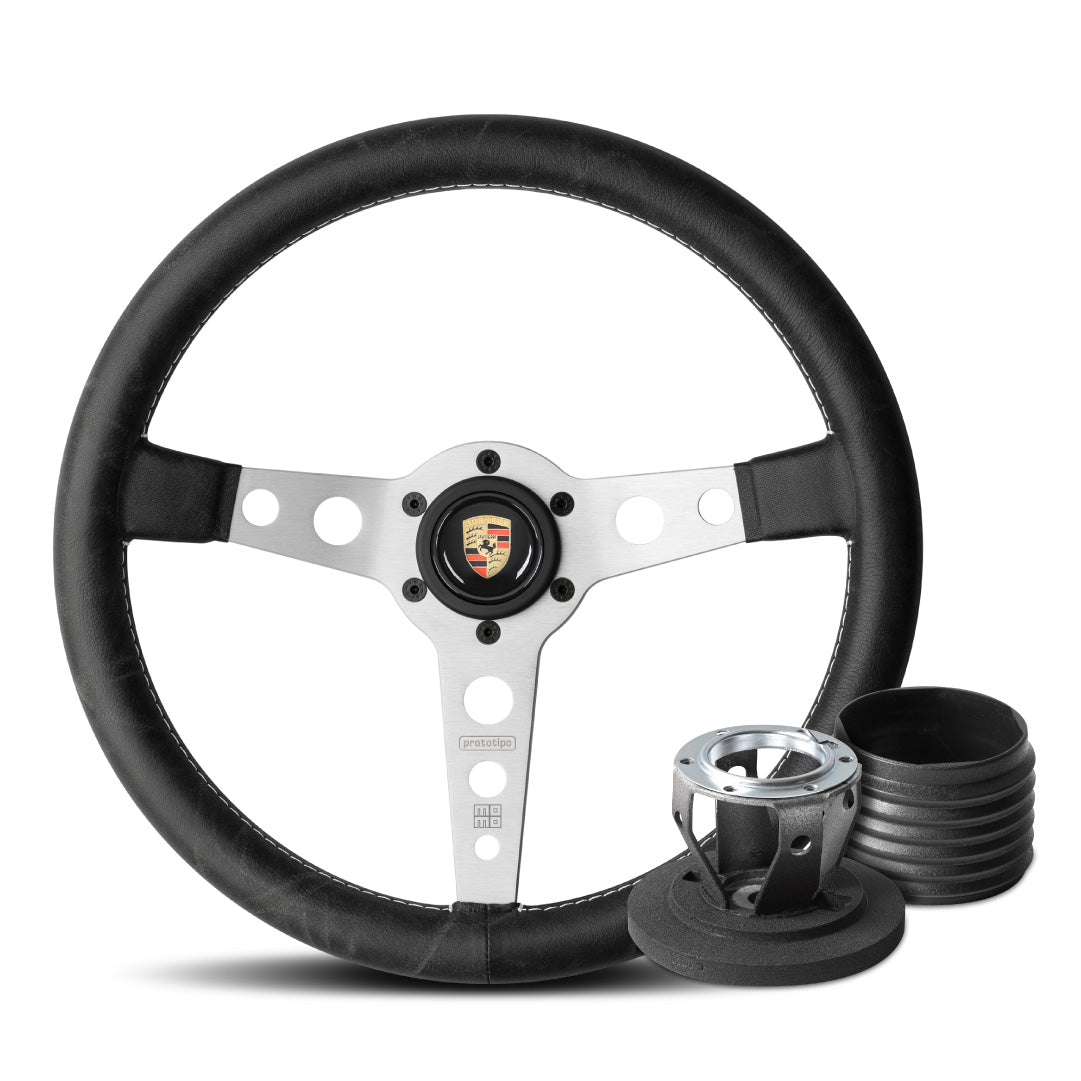 MOMO Prototipo Steering Wheel & Hub Adapter Boss Kit For Porsche Cayman (987), Boxter (987), 911 (997)