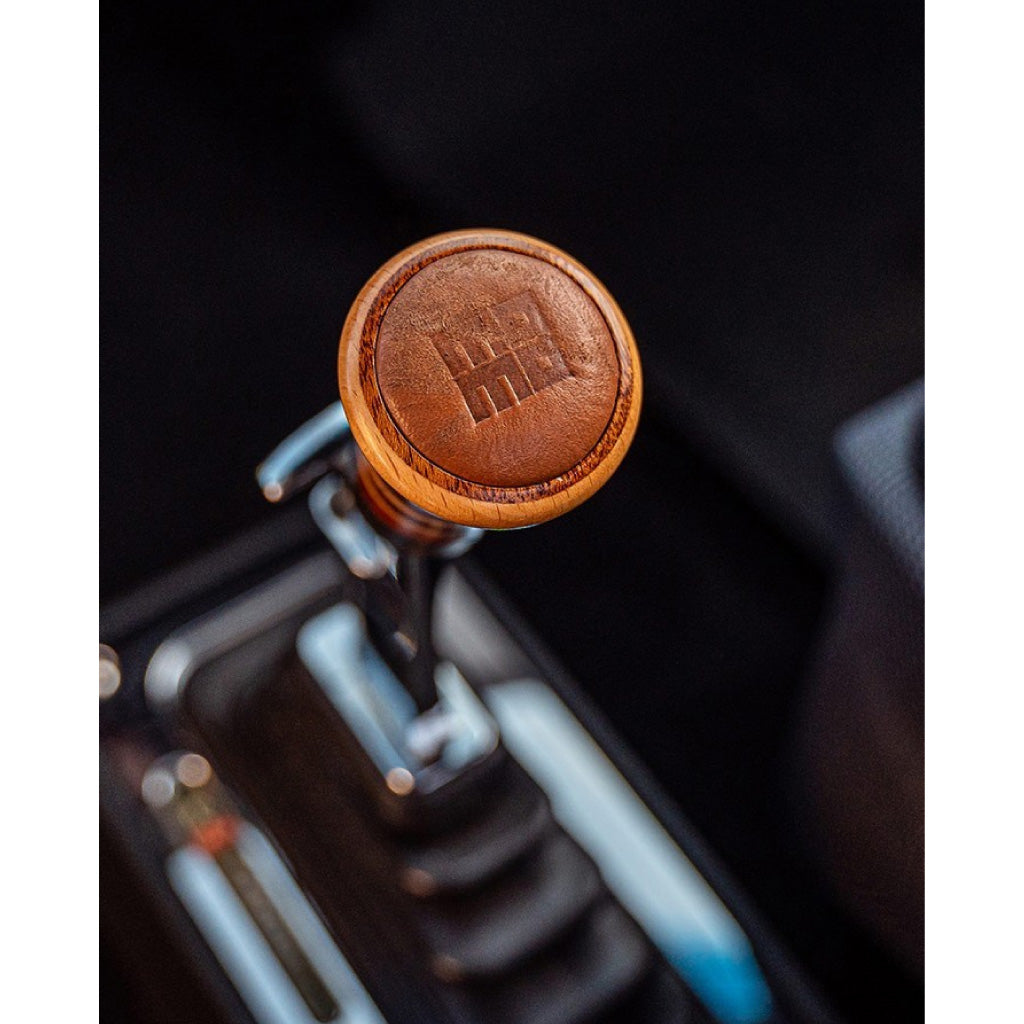 MOMO Trofeo Shift Knob - Mahogany Wood