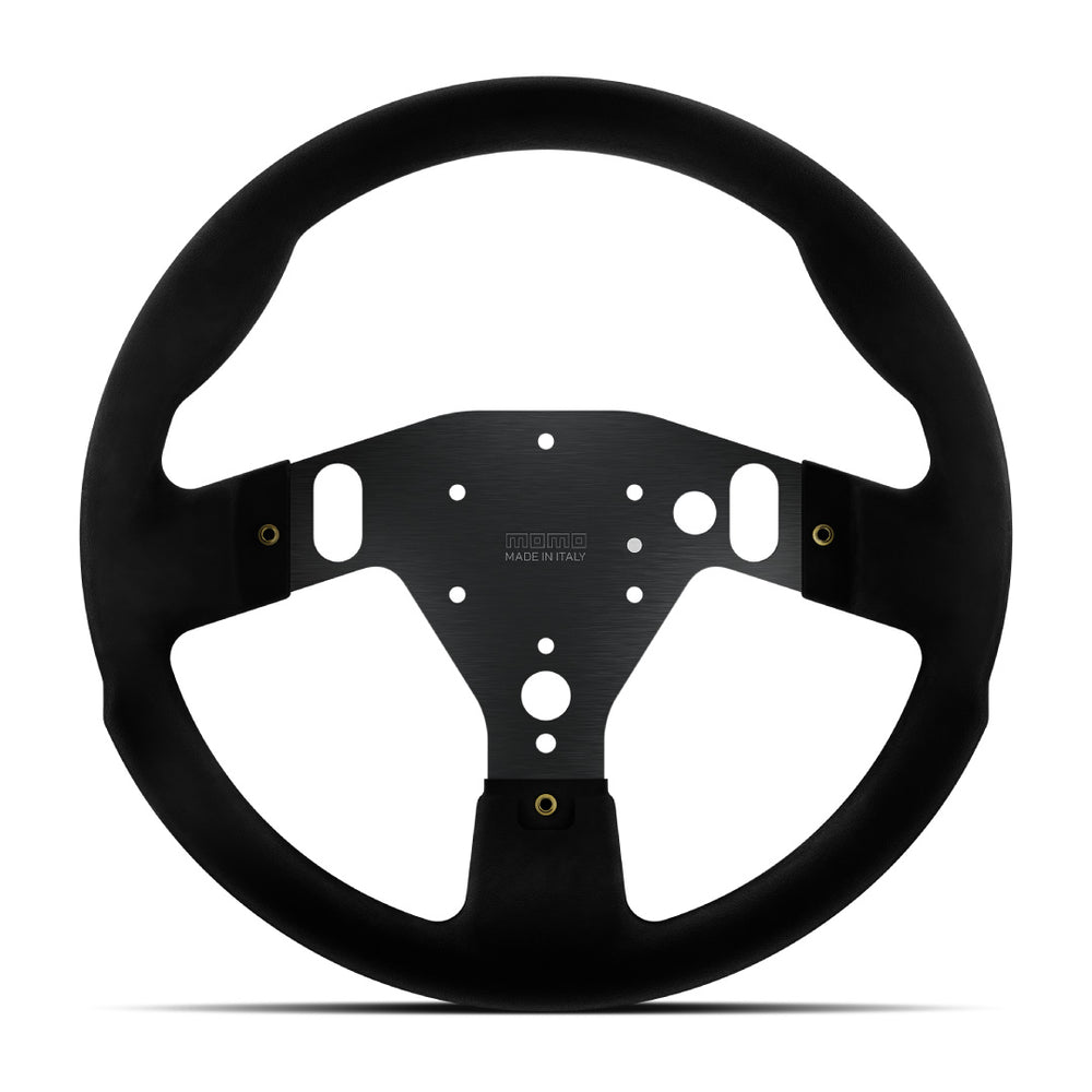My Sim 320 MOMO x Logitech Sim Racing SIM GT 320 Steering Wheel - Black Alcantara