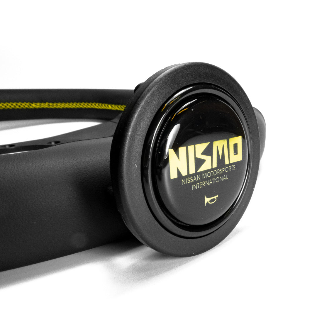 NISMO Old Logo Horn Button - Round Lip