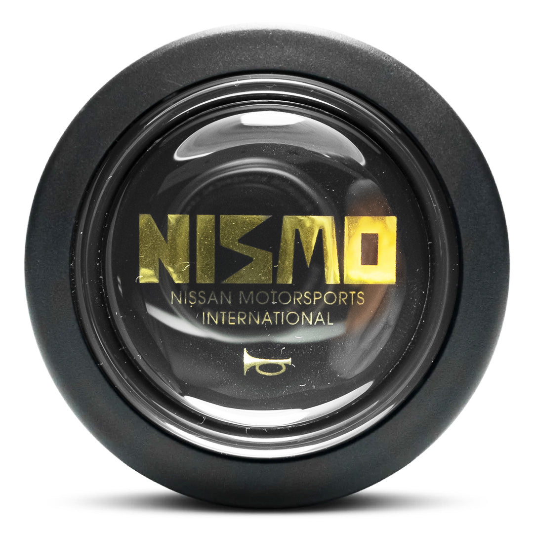 NISMO Old Logo Horn Button - Round Lip