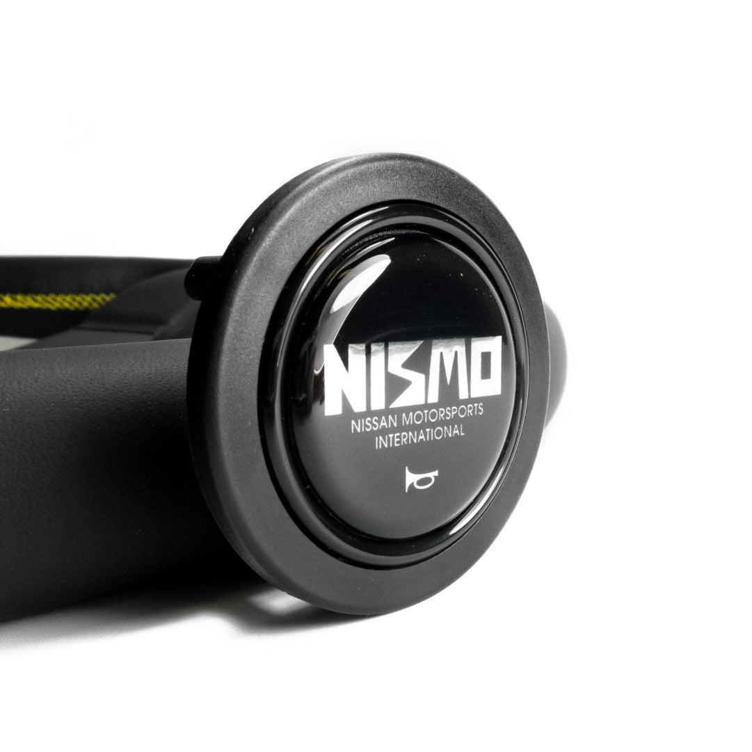 NISMO Old Logo Horn Button - Round Lip