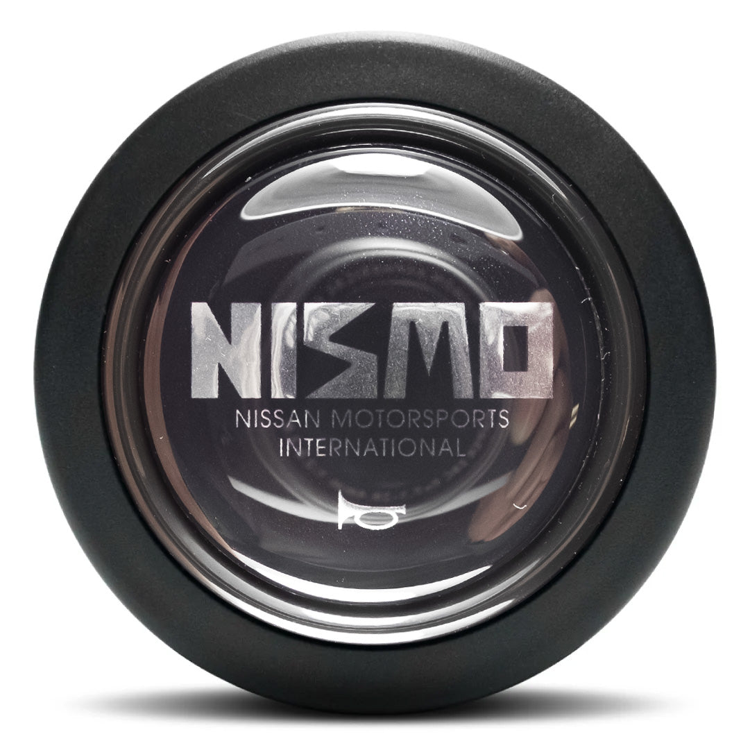 NISMO Old Logo Horn Button - Round Lip