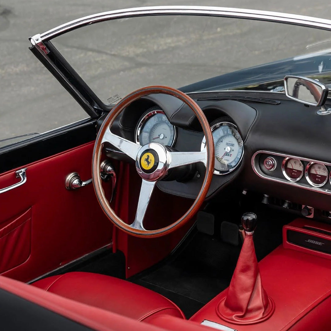 Nardi Anni ’60 Steering Wheel - Mahogany Wood Guilloché Spokes 380mm