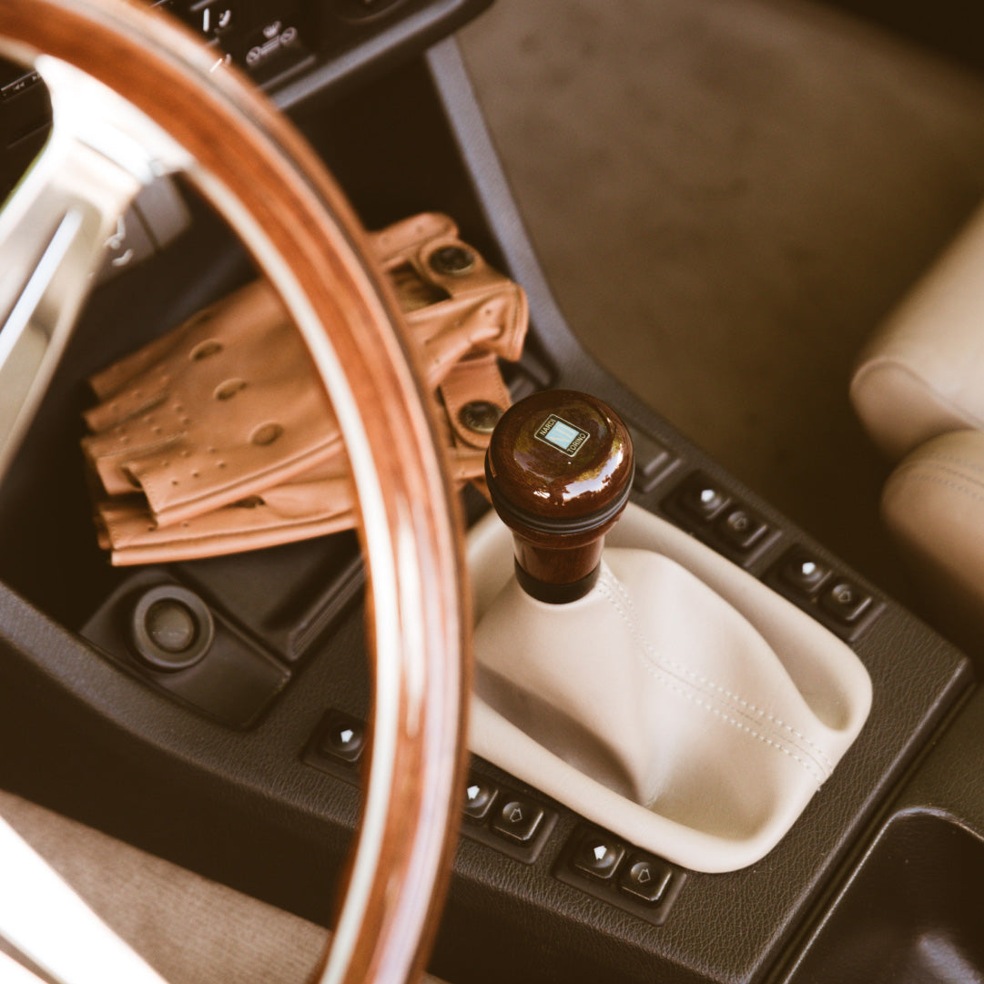 Nardi Evolution Shift Gear Knob - Dark Mahogany Wood - Universal